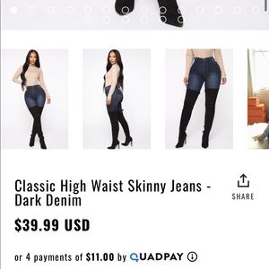 Fashion nova jeans